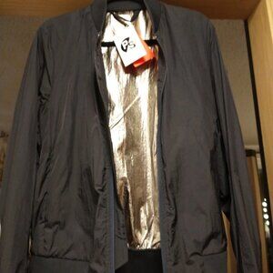 Paul Smith wind bracker men jacket size S, reflective lining,orig.price $480 NWT